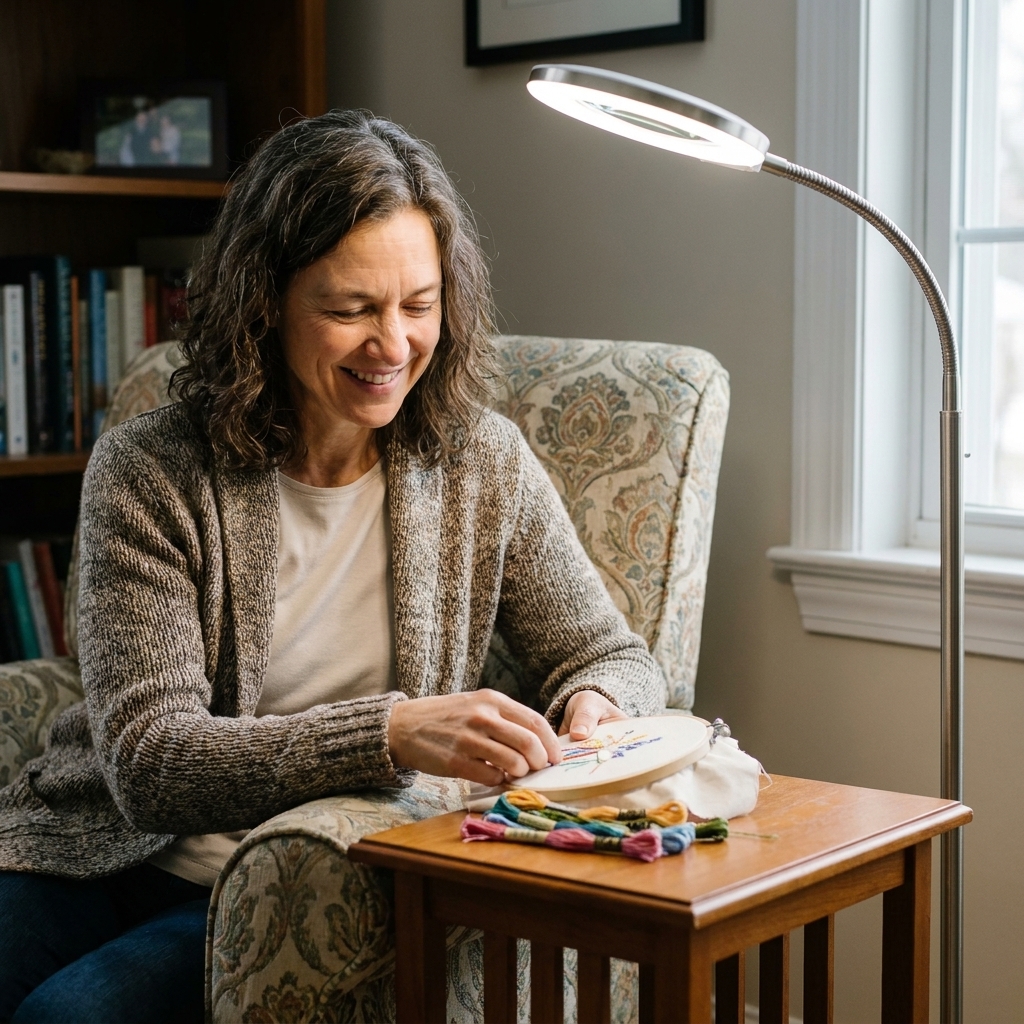 Best Craft Lamps and Magnifiers for Stitching