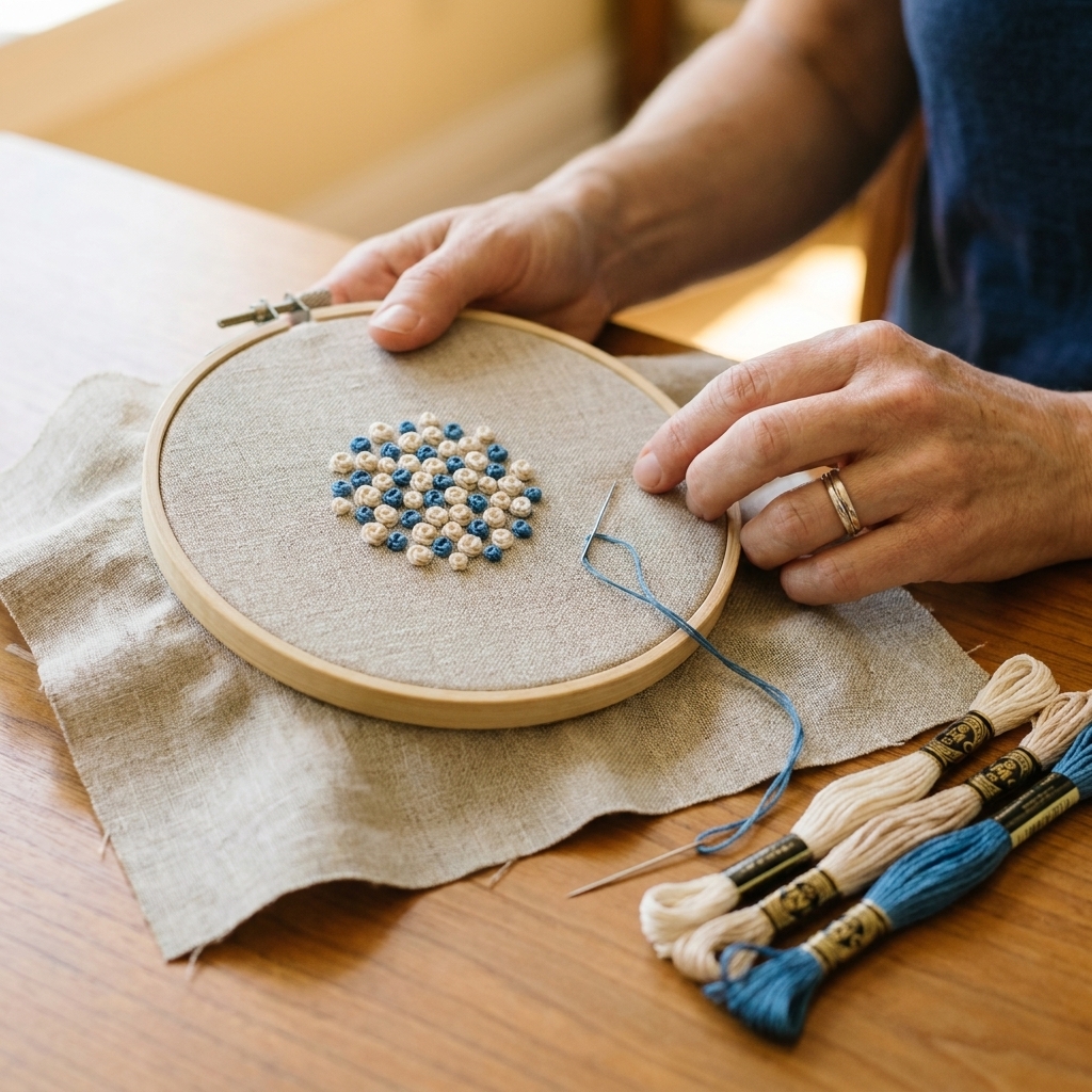 French Knot vs. Colonial Knot