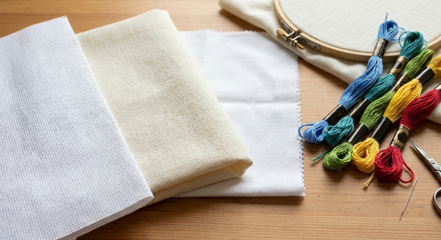 Choosing Fabric for Embroidery and Cross Stitch