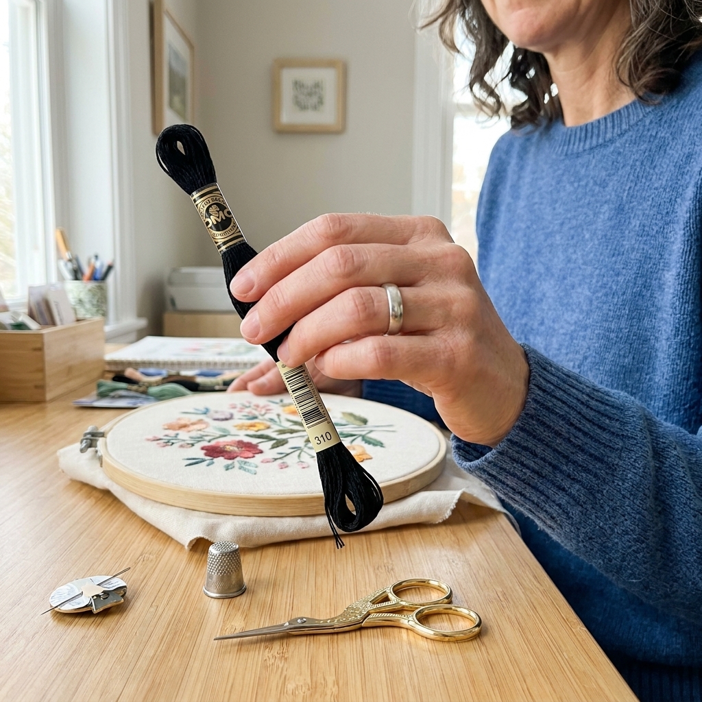 How to Separate Embroidery Floss Without Tangling