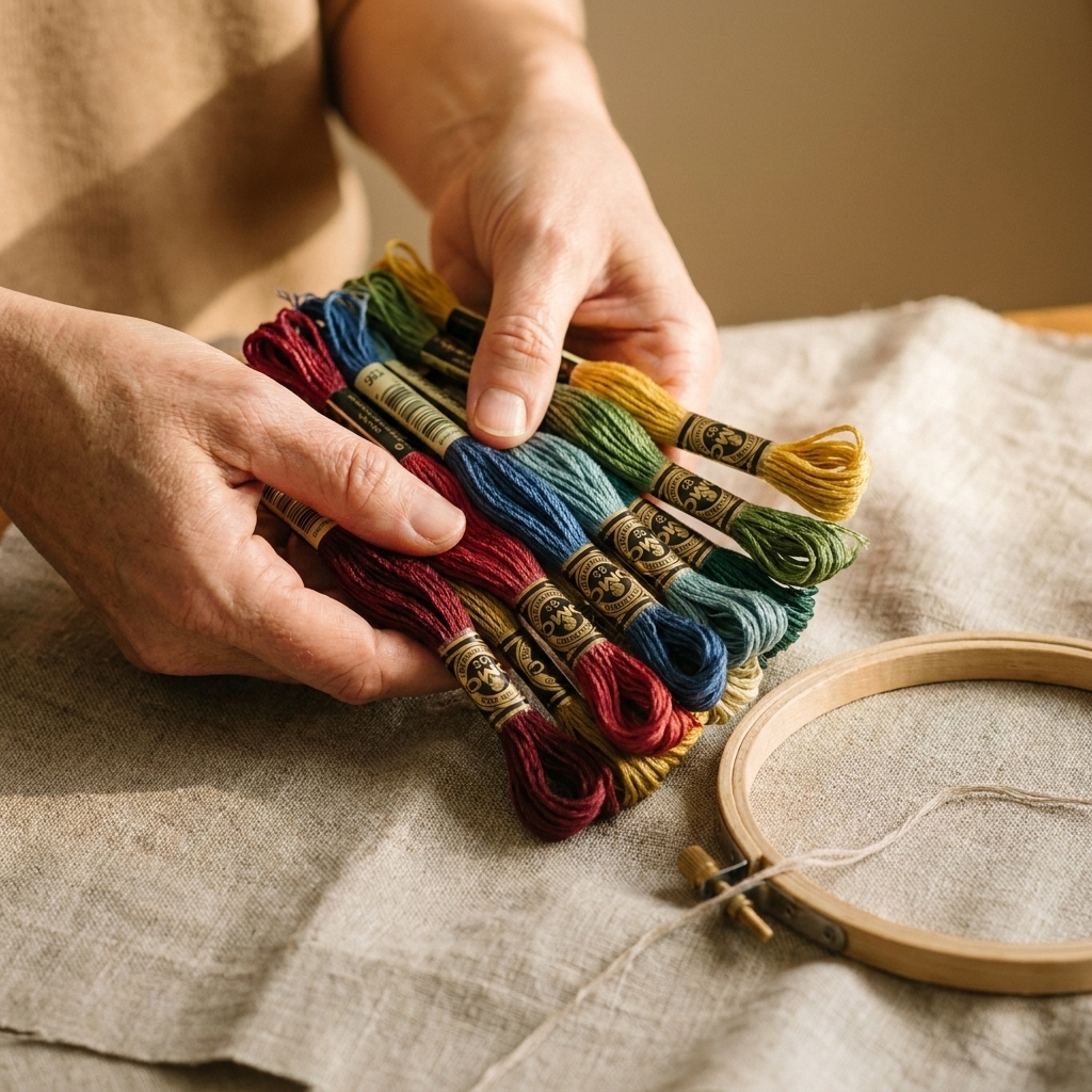 DMC vs. Anchor Embroidery Floss