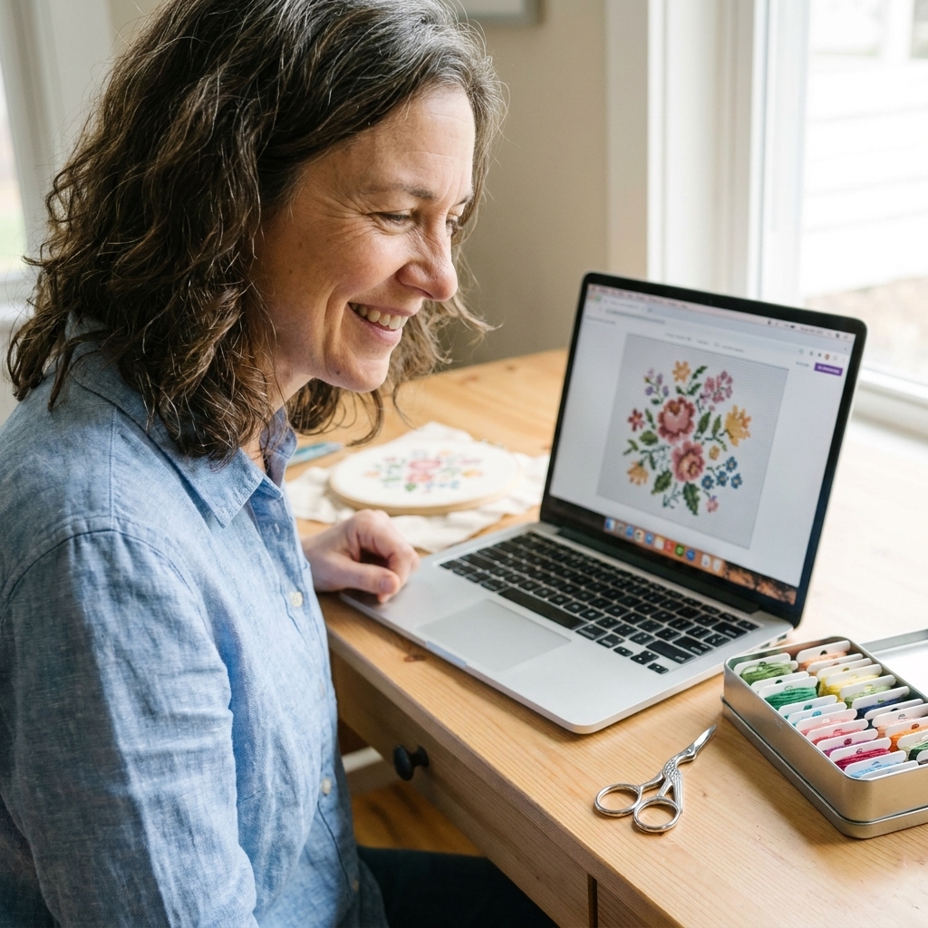 Turn Photos Into Cross Stitch Patterns