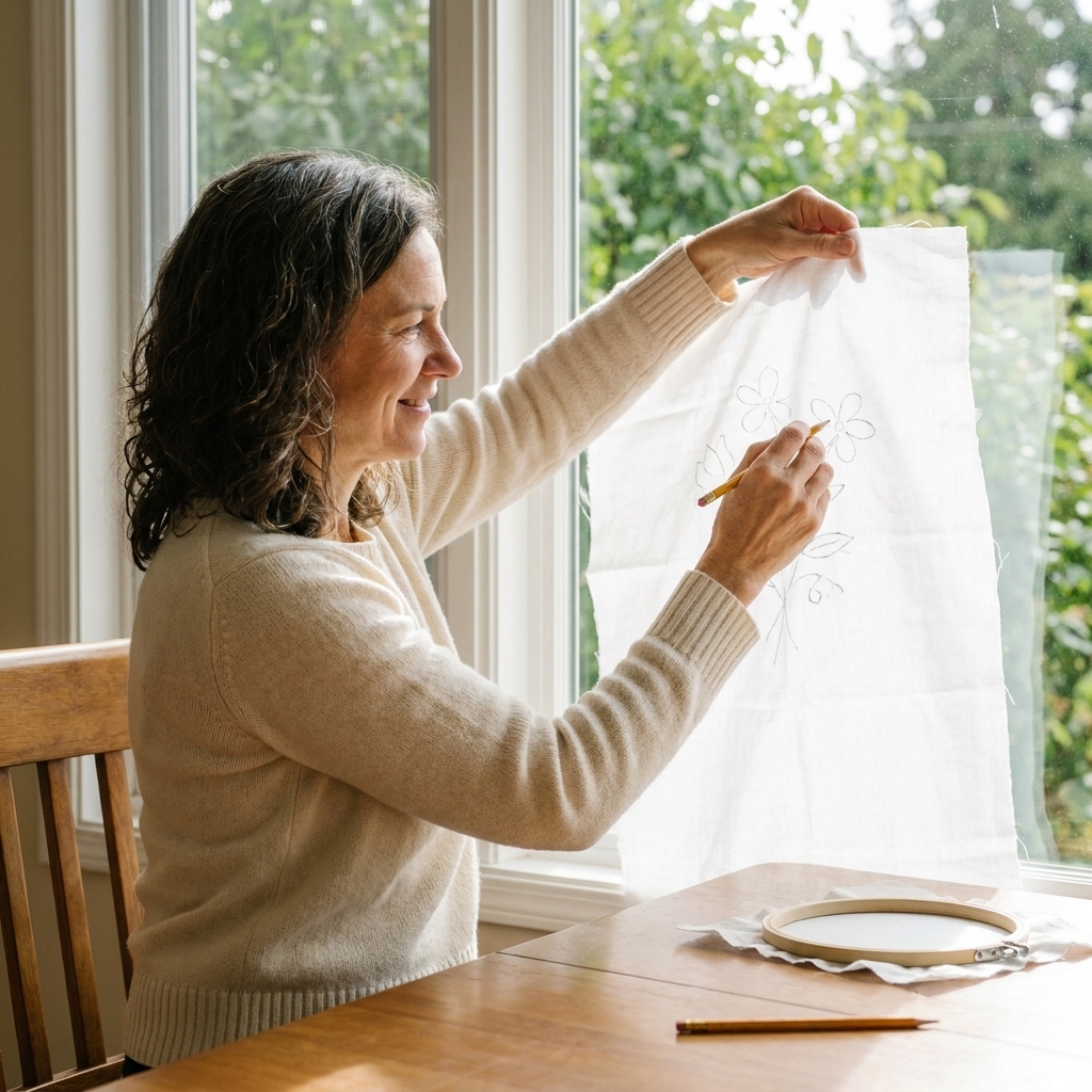 4 Easy Ways to Transfer Embroidery Patterns to Fabric